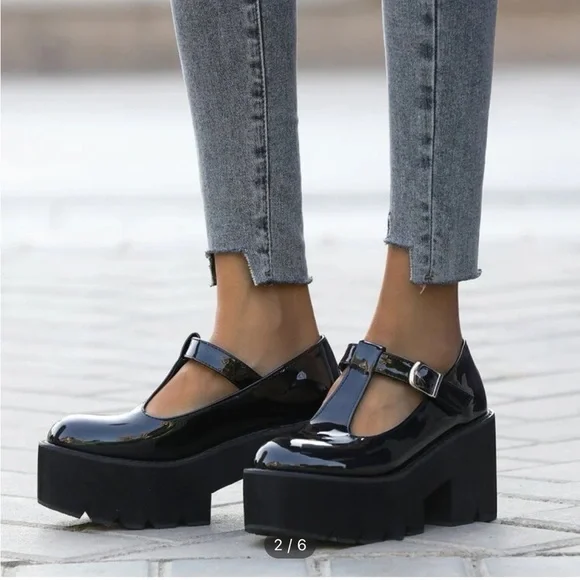Shein Maryjane Platforms - Picture 1 of 12